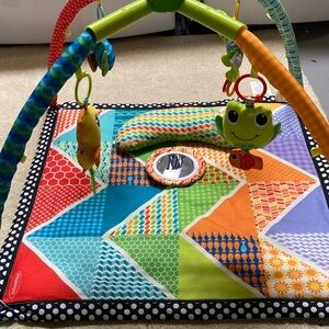 Fisher-Price Colorful Activity Gym with Hanging Toys